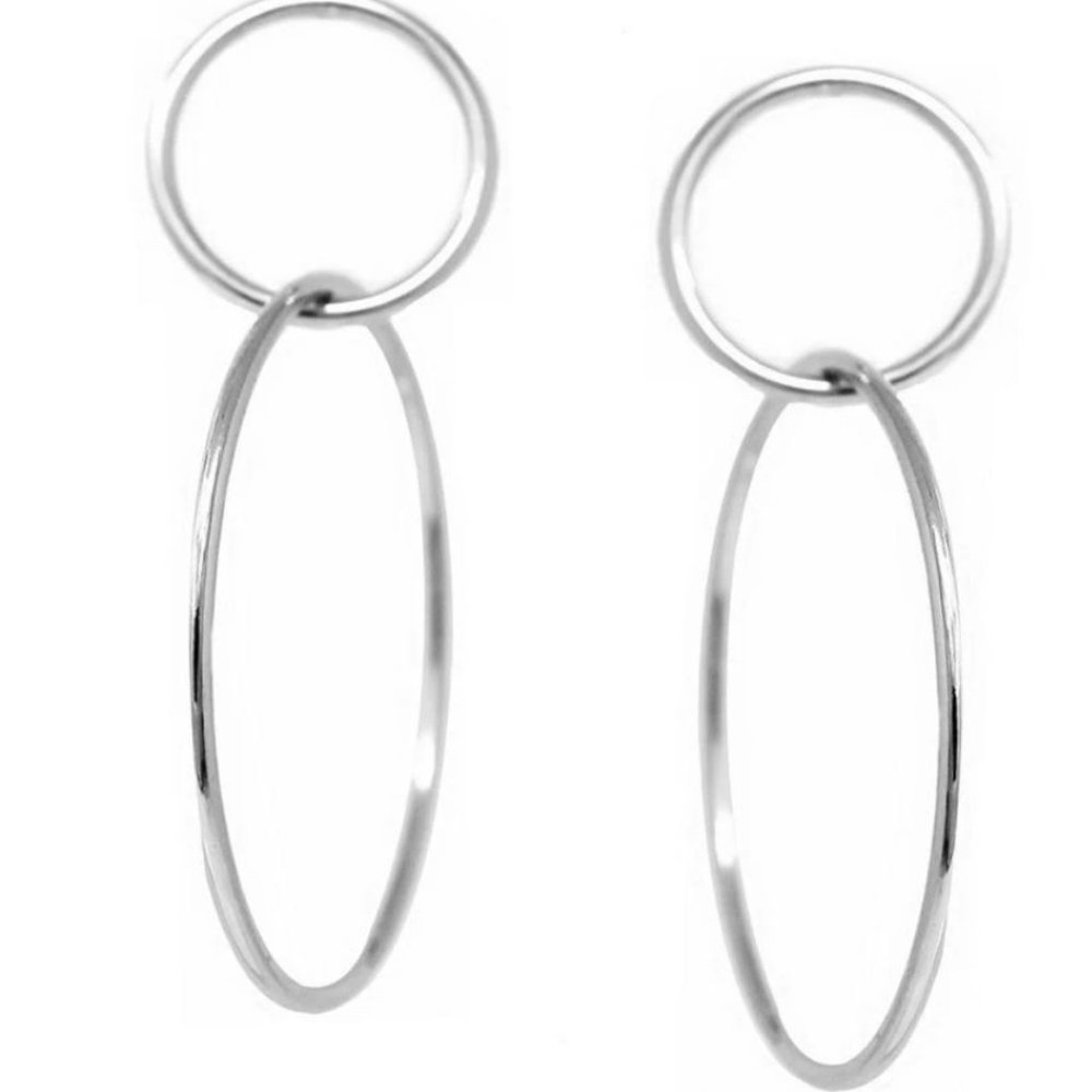 Freyja Double Hoops